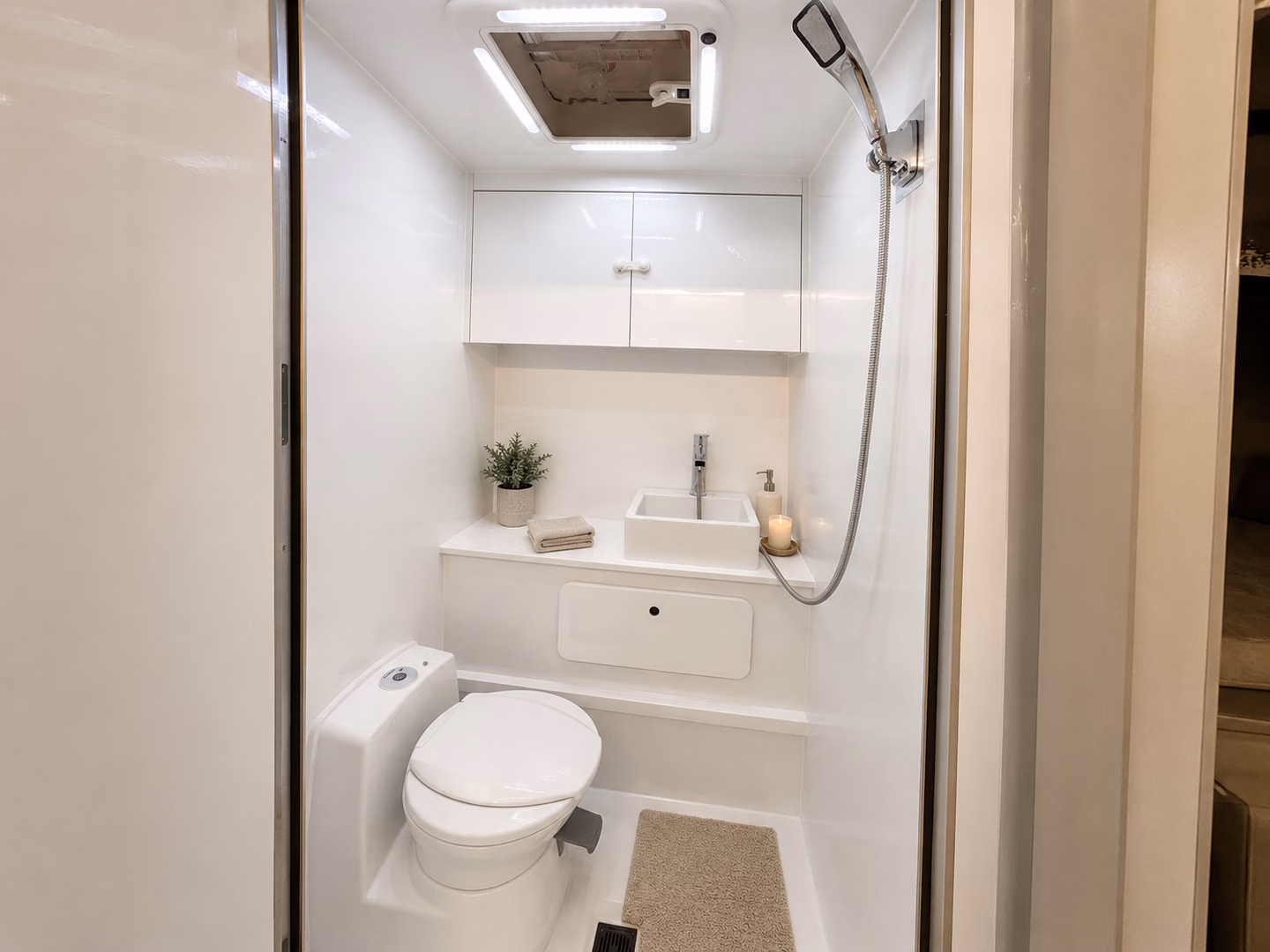 Complete wet bath in the Kalowen 250
