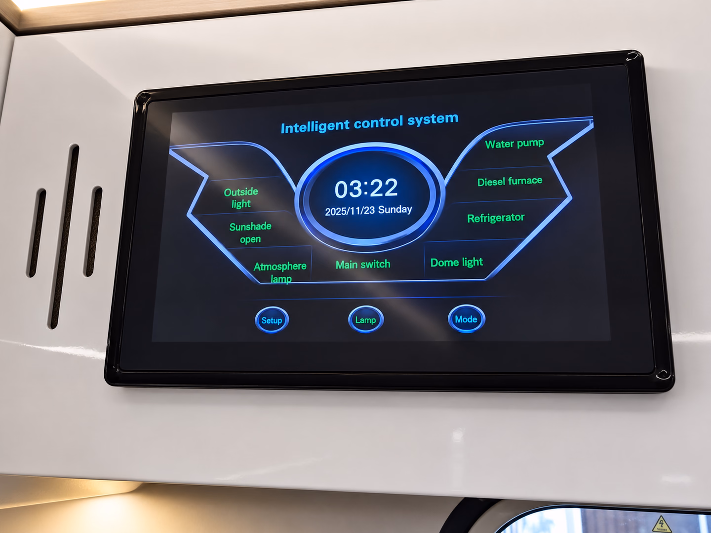 Smart control display