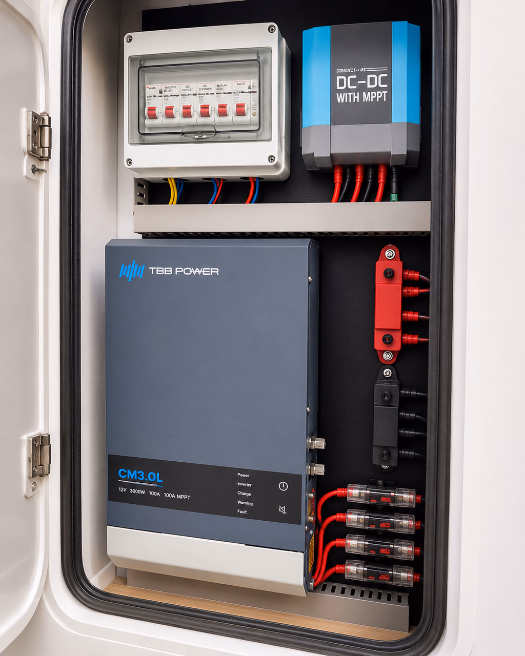 3,000 W pure sine wave inverter-charger
